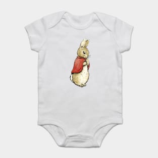 flopsy, mopsy, cottontail hi res vector Baby Bodysuit